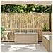 Panca da Giardino con Cuscino Beige 110x40x44 cm in Polyrattan - Foto miniatura 3