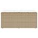 Panca da Giardino con Cuscino Beige 110x40x44 cm in Polyrattan - Foto miniatura 4