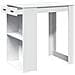 Tavolo da Bar Bianco 102x70x103,5 cm in Truciolato - Foto miniatura 4