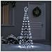 Albero di Natale LED con 390 LED Bianco freddo 250 cm Ferro - Foto miniatura 2