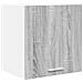 Armadio pensile Riga Grigio Sonoma e Bianco 40 x 31 x 40 cm - Foto miniatura 1