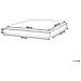 Letto Senza Testata Legno Antras 180 X 200 Cm Marrone Scuro - Foto miniatura 8