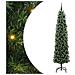 Albero di Natale artificiale con 300 LED Verde 210 cm - Foto miniatura 1