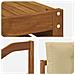 Set divani 10 pcs Naturale e Beige Legno di Acacia Massello - Foto miniatura 7