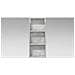 Set di Armadi da Bagno con lo scaffale 3 pcs 130 x 14,5 x 70 cm - Foto miniatura 6