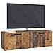 Mobile Porta TV da Muro Legno antico 98 x 31 x 30 cm - Foto miniatura 2