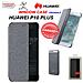 Smart view Flip Cover Custodia per P10 Plus - Grigio - Foto miniatura 5