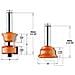 Set Frese Per Finestre Cmt Hm S= 12 D= 35/38 - Foto miniatura 2
