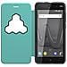 Flip Cover Custodia Interattiva WiCUBE per Lenny 4 Colore Nero - Foto miniatura 5