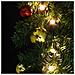 Ghirlanda di Natale Decorata con Palline e Luci a LED 20 m - Foto miniatura 3