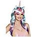 Carnevale Halloween Parrucca Unicorno - Foto miniatura 1