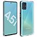 Cover Samsung Galaxy A51 Silicone Morbida / Vetro Temperato 9h Trasparente - Foto miniatura 1