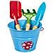 Set Attrezzi E Secchiello Azzurro Per Bambini - Stocker - Foto miniatura 1