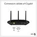 Router WiFi 6 RAX10, 4 Flussi simultanei con velocità AX1800 (fino a 1,8 Gbps), Copertura 100 m² - Foto miniatura 2