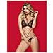 Pelle Orsacchiotti Donna Biancheria Erotica E Lattice Per Le Donne Unisex Adulto Del Sesso E Della Sensualità Modellante Non Applicabile Corpo, Multicolore, S / M - Foto miniatura 3
