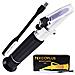 Clinica Rifrattometro Atc Tri-scale Siero Proteine 0-12 G 100 Ml Di Urina Peso Specifico Sg 1000-1050 Indice Di Rifrazione 1.333-1.360ri Per Veterinaria Cane Gatto E Umana W Extra Led Light Pipetta - Foto miniatura 1