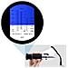 Clinica Rifrattometro Atc Tri-scale Siero Proteine 0-12 G 100 Ml Di Urina Peso Specifico Sg 1000-1050 Indice Di Rifrazione 1.333-1.360ri Per Veterinaria Cane Gatto E Umana W Extra Led Light Pipetta - Foto miniatura 2