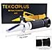 Clinica Rifrattometro Atc Tri-scale Siero Proteine 0-12 G 100 Ml Di Urina Peso Specifico Sg 1000-1050 Indice Di Rifrazione 1.333-1.360ri Per Veterinaria Cane Gatto E Umana W Extra Led Light Pipetta - Foto miniatura 3