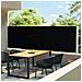 Tenda Laterale Retrattile per Patio 140x600 cm Nera - Foto miniatura 9