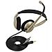 Headphones Cs100 Archetto / sull'orecchio, 3,5 Mm (1/8 Di Pollice), Microfono, Nero / oro, - Foto miniatura 2