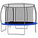 Set Trampolino Rotondo 366x80 cm 150 kg - Foto miniatura 4