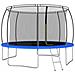 Set Trampolino Rotondo 366x80 cm 150 kg - Foto miniatura 1