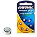 4610, Zinco-aria, Button / coin, 1,45V, 3,5 mm (0.138") , 5,8 mm (0.228") , 0,3g (0.0106 oz)  - Foto miniatura 2