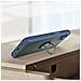 Cover Iphone 11 Pro Max Bimateriale Anello Supporto Metallico Blu - Foto miniatura 2