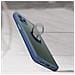 Cover Iphone 11 Pro Max Bimateriale Anello Supporto Metallico Blu - Foto miniatura 4