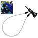 Vite Bullone St-150 Con Cavo Di Sicurezza In Acciaio Silver Per Gopro Hd Hero - Nylox - Action - Foto miniatura 2