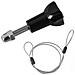 Vite Bullone St-150 Con Cavo Di Sicurezza In Acciaio Silver Per Gopro Hd Hero - Nylox - Action - Foto miniatura 1