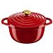 E2544604 Légere Cocotte Air Gatrice In Alluminio Rosso 24 Cm, Tutte Le Luci Tra Cui L'induzione - Foto miniatura 1