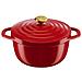 E2544604 Légere Cocotte Air Gatrice In Alluminio Rosso 24 Cm, Tutte Le Luci Tra Cui L'induzione - Foto miniatura 4