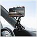 Supporto Auto Smartphone Griglia D'aerazione Parasole Cruscotto Nero - Foto miniatura 2