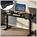 Scrivania Elettrica Regolabile Altezza 140x60x72-117cm Nero Console Di Comando - Foto miniatura 1