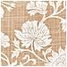 Set Di 2 Cuscini Notelea Cotone 45 X 45 Cm Beige Trama Floreale - Foto miniatura 2