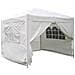Gazebo Pieghevole Da Esterno 3x3 Mt Con Struttura In Alluminio E Telo In Poliestere Compact - Foto miniatura 6