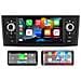Autoradio Android 13 Per Fiat Grande Punto 2005-2012 Car Radio Con Carplay Android Auto Wifi Gps Fm Rds Comandi Al Volante - Foto miniatura 1
