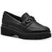 Black Nappa Elegant Closed Loafers Mocassino Sintetico E Tessile Scarpe Donna Nero Eu 38, 5-24710-43 022 - Foto miniatura 1