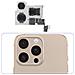 Fotocamera Posteriore Per Apple Iphone 16 Pro Max, Nero - Foto miniatura 2