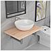 Set Mobili Da Bagno 2 Pz Ceramica Rovere - Foto miniatura 8