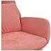 Sedia Relax Rosa In Velluto - Foto miniatura 5