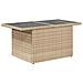 Set Divano da Giardino 9 pz con Cuscini Beige in Polyrattan - Foto miniatura 6