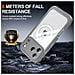 Custodia Per Iphone 17 Pro In Vetro Temperato 9h Antiurto Con Supporto Magnetico Wireless - Foto miniatura 2
