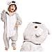 Pigiama Per Bambini Kigurumi Onesie Costume Koala Grigio 125-135 Cm - Foto miniatura 1