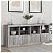 Credenza con Luci LED Grigio Sonoma 163x37x67 cm - Foto miniatura 3