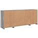Credenza con Luci LED Grigio Sonoma 163x37x67 cm - Foto miniatura 8