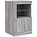 Credenza con Luci LED Grigio Sonoma 163x37x67 cm - Foto miniatura 9