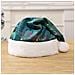 Cappello Di Natale Con Stelle Stampate - Decorazione Festiva Per Feste Green - Foto miniatura 2