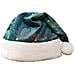 Cappello Di Natale Con Stelle Stampate - Decorazione Festiva Per Feste Green - Foto miniatura 1